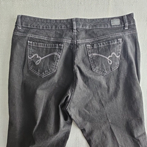 BandolinoBlu Jeans Women's 18W (41Wx29L) Mandie Black Stretch LB2207 YD-SBK - Picture 11 of 16